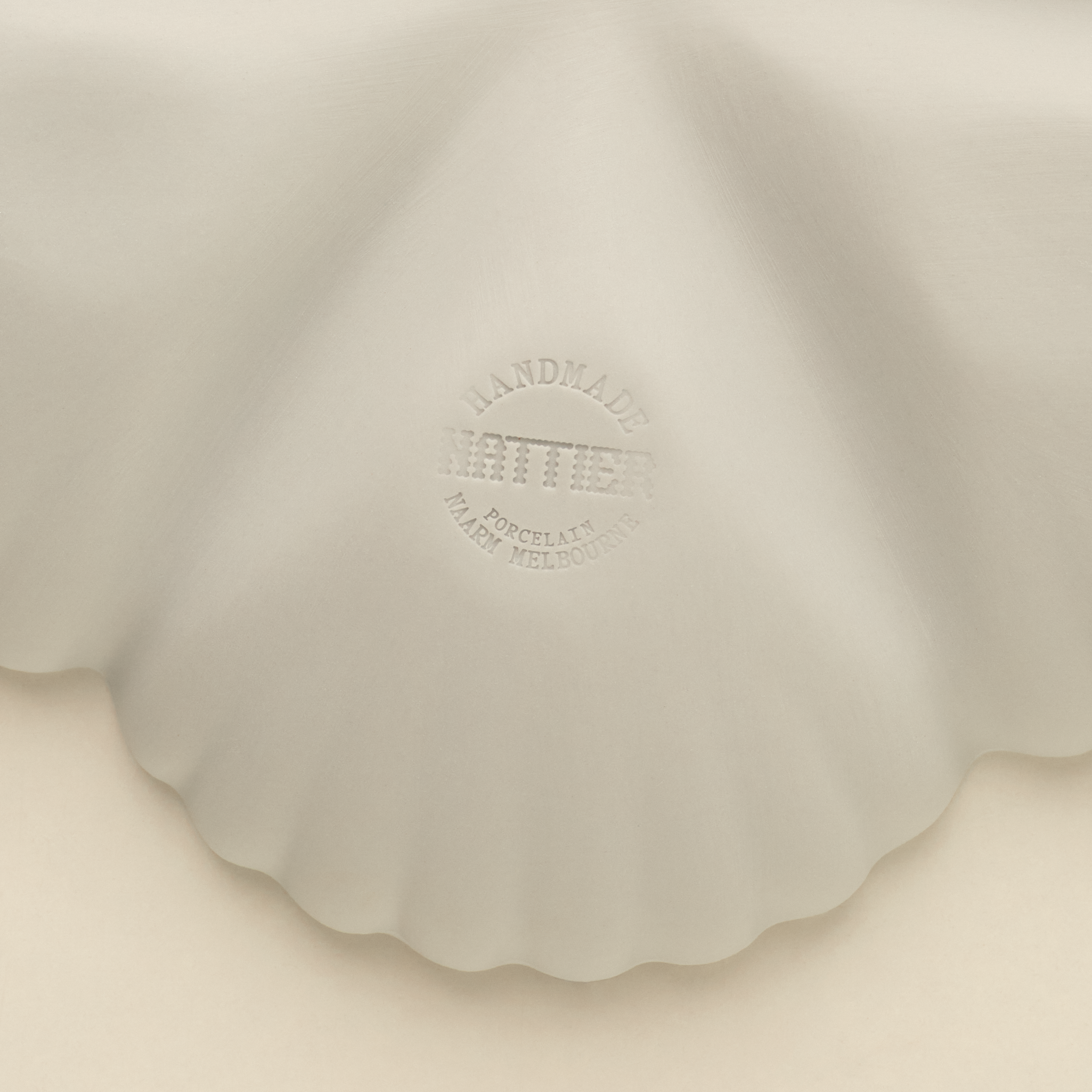 Mother of Pearl Oyster Plate 1/2 Dozen in Light Blue Grey