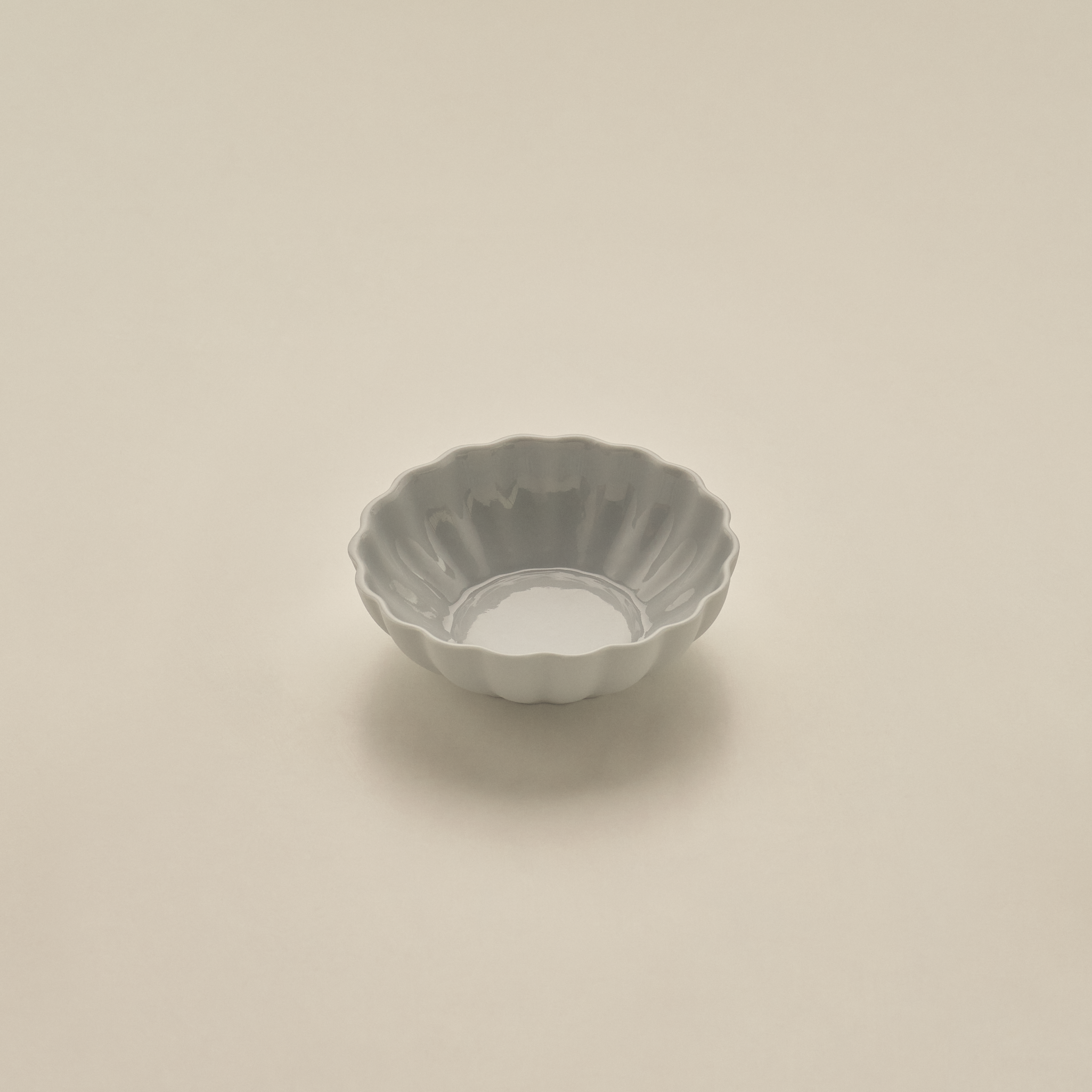 Extra Small Fern Nesting Bowl 10cm in Light Blue Grey