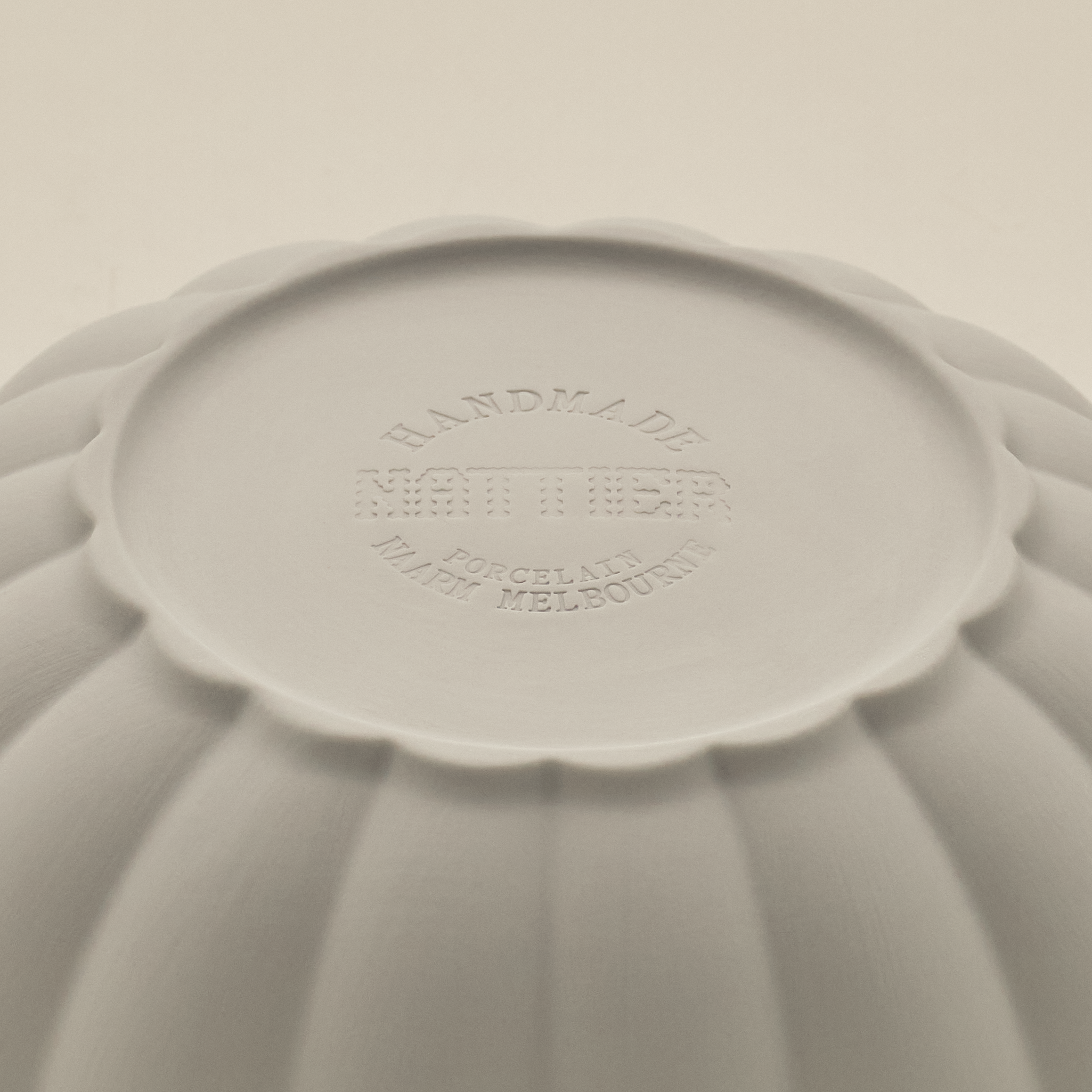 Extra Small Fern Nesting Bowl 10cm in Light Blue Grey