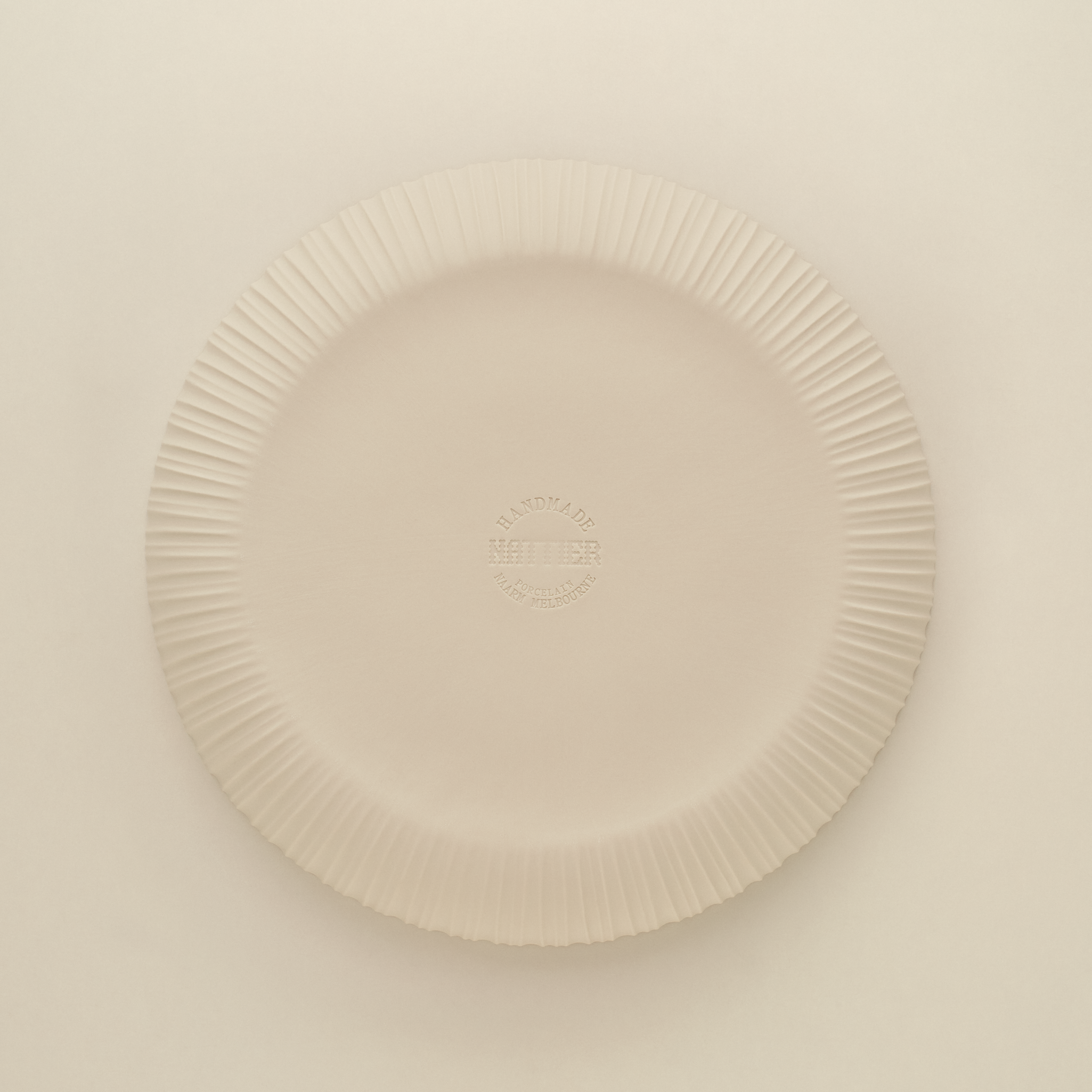 Friends with Salad Bowl in Natural White