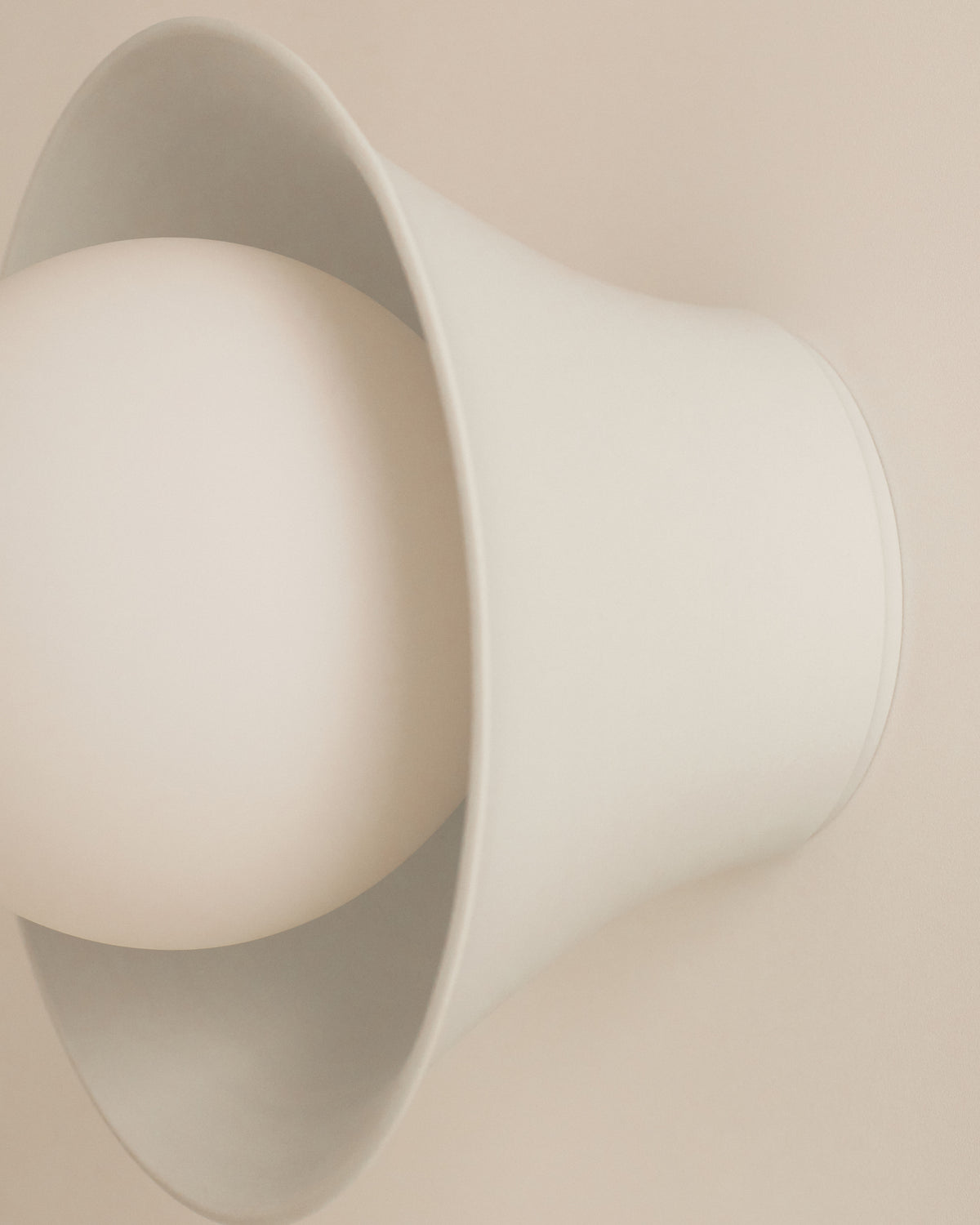 Pixie Wall Sconce in Light Blue Grey, detail