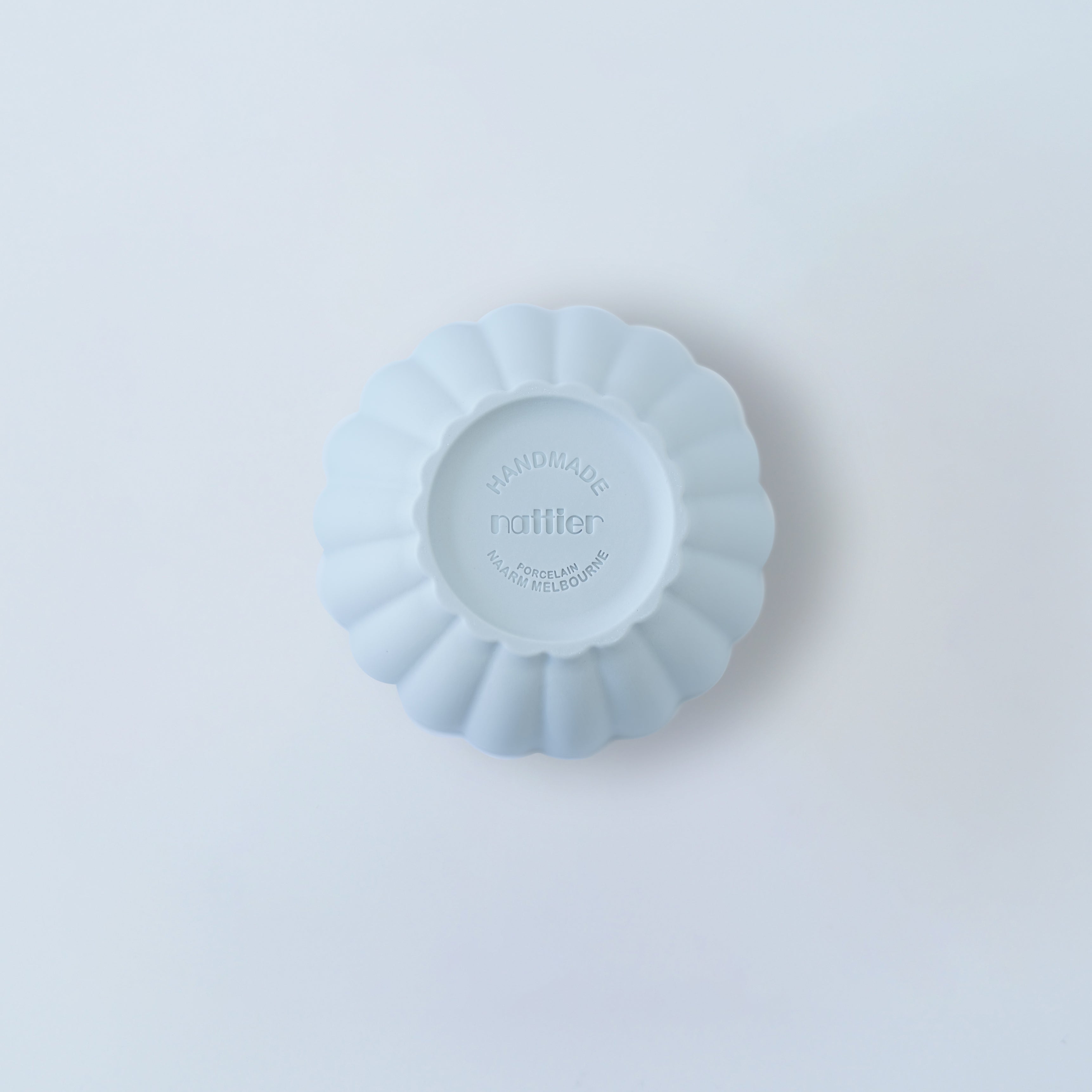 Extra Small Fern Nesting Bowl 10cm in Light Blue Grey