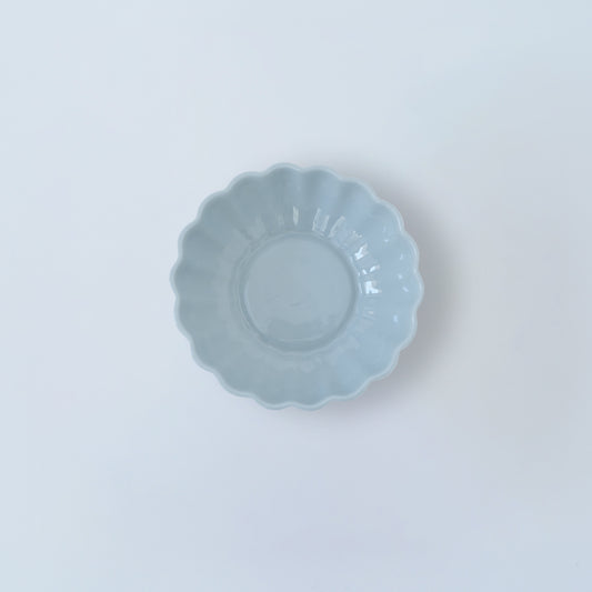 Extra Small Fern Nesting Bowl 10cm in Light Blue Grey