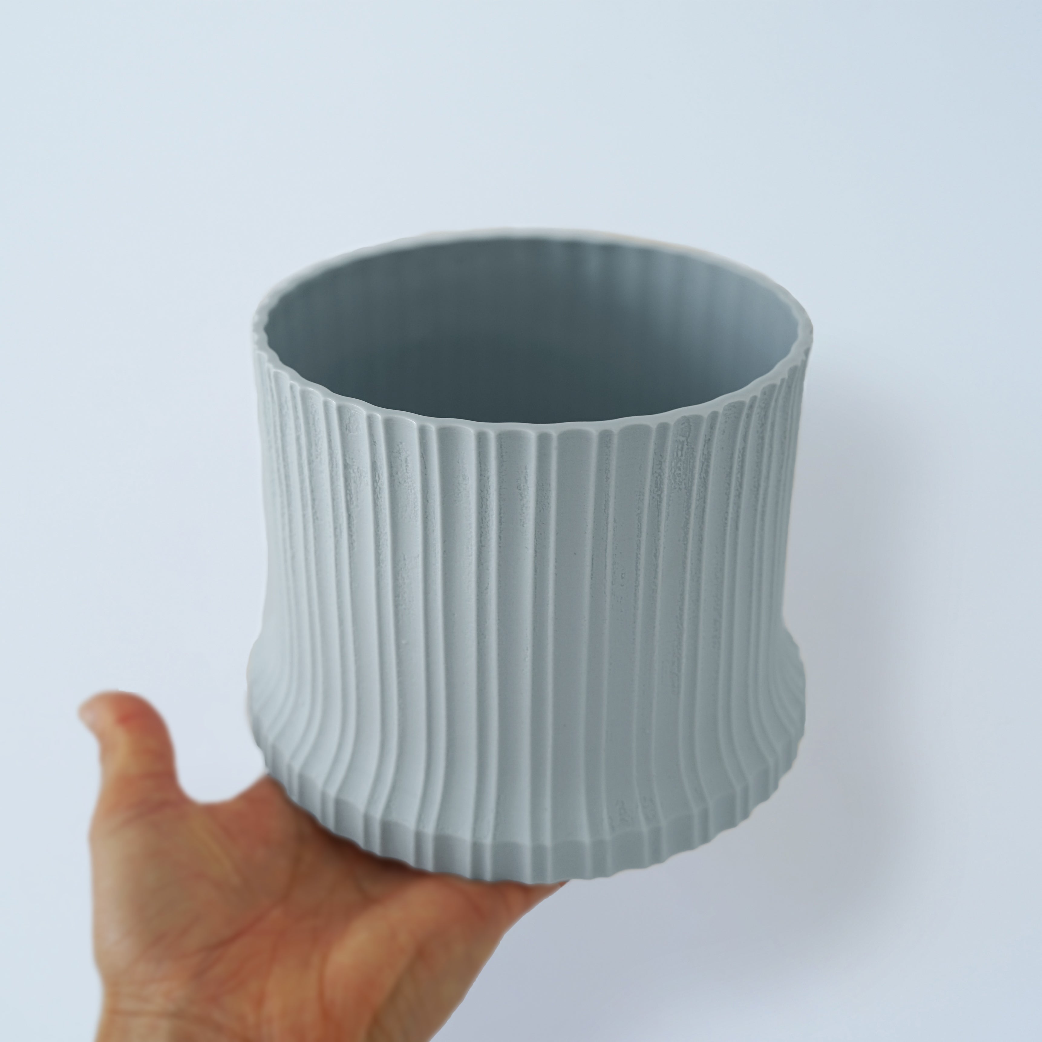Desk Caddy in Light Blue Grey