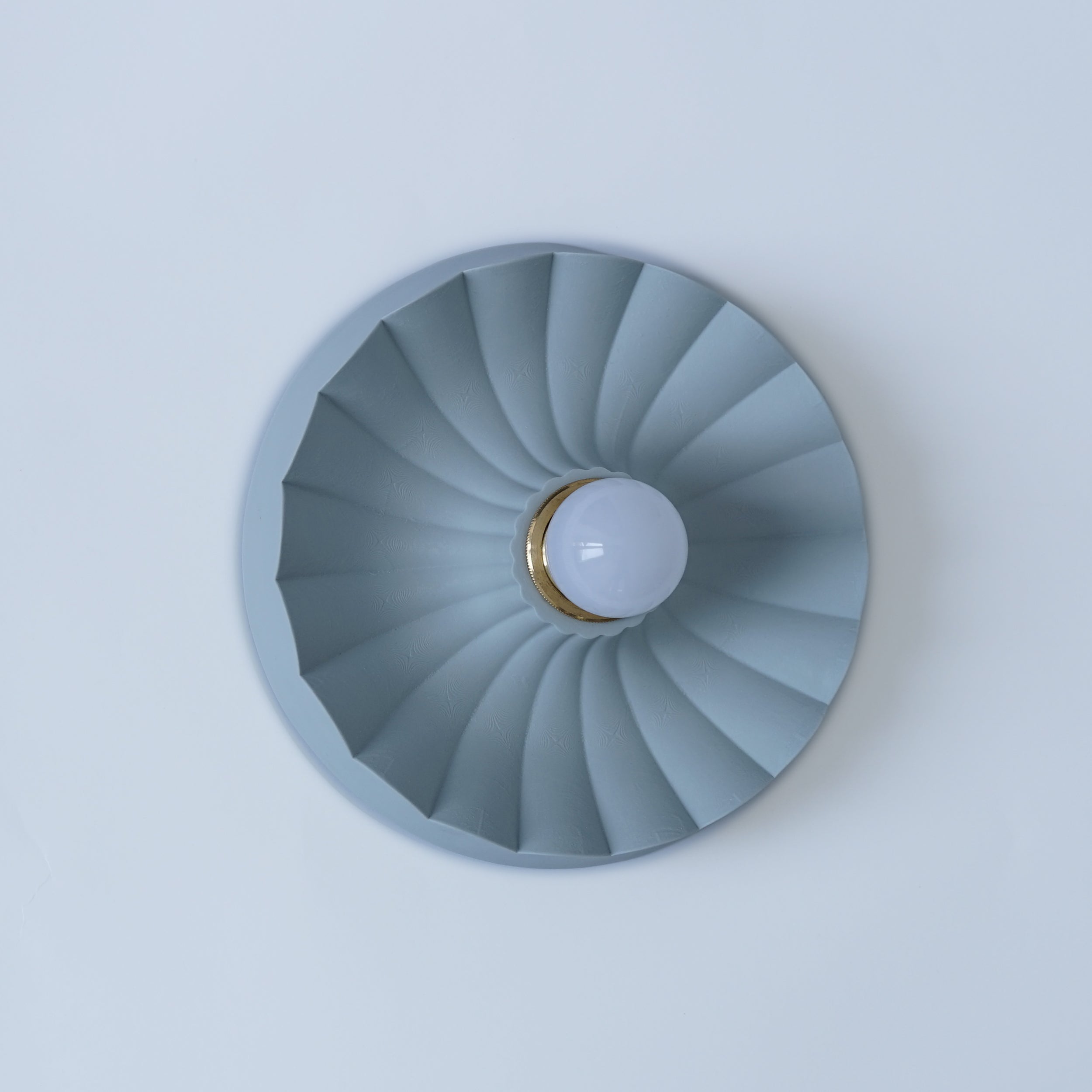 Studio Wall Sconce in Light Blue Grey