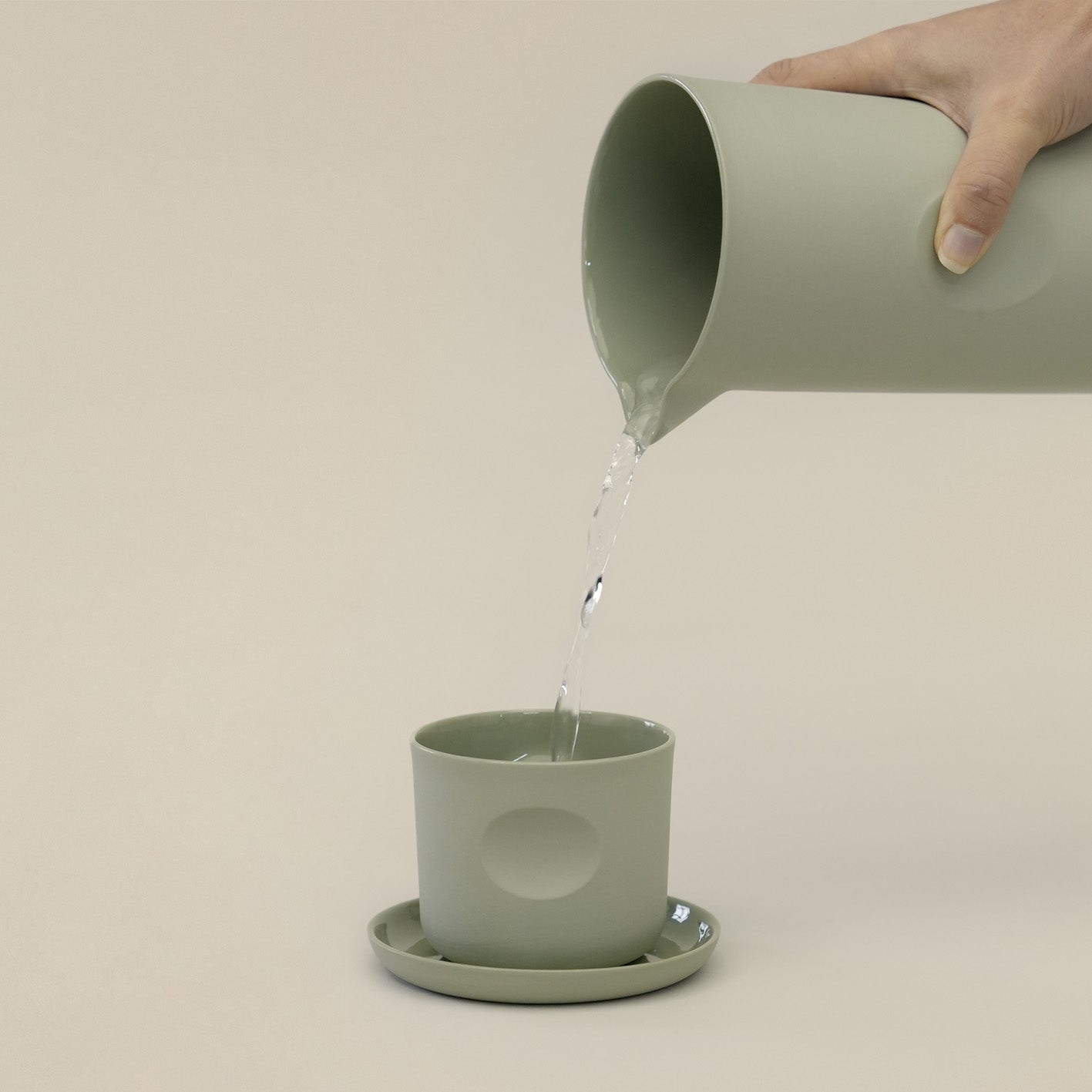 Duet Cup in Eucalypt Green