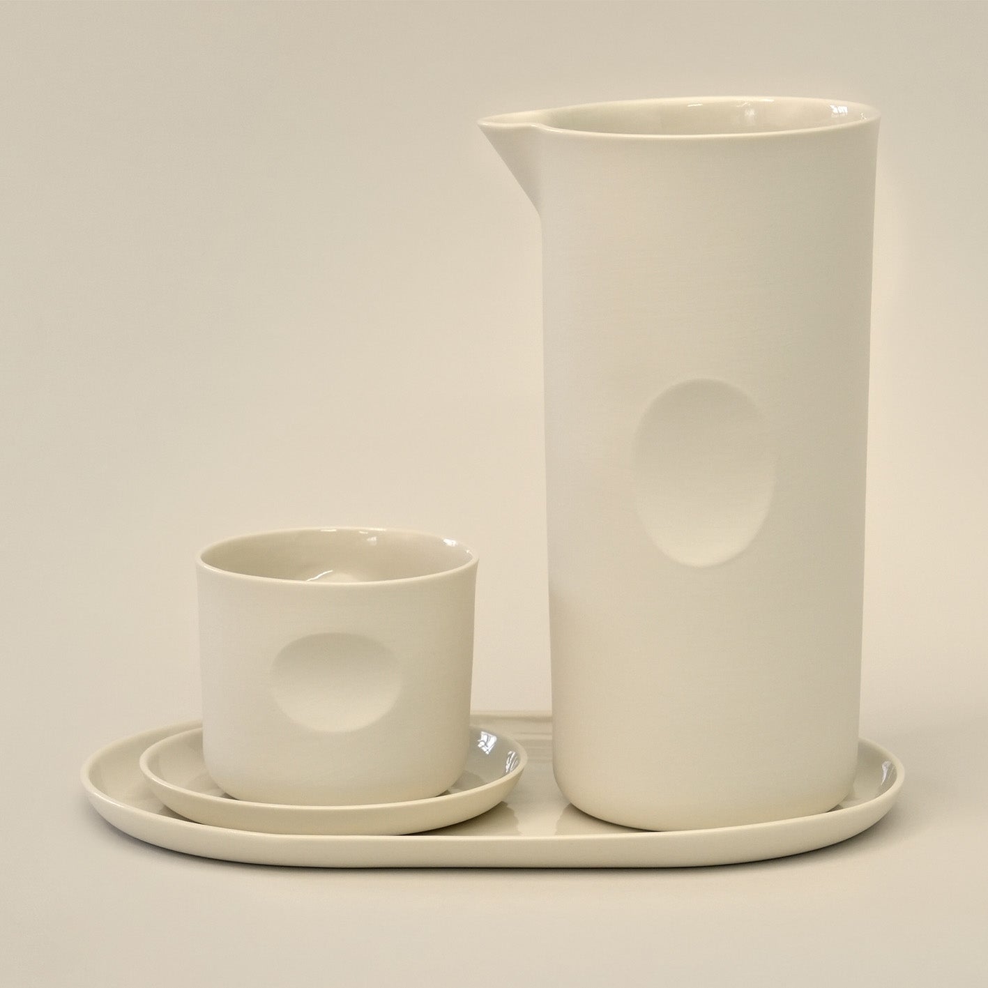 Duet Cup in Natural White