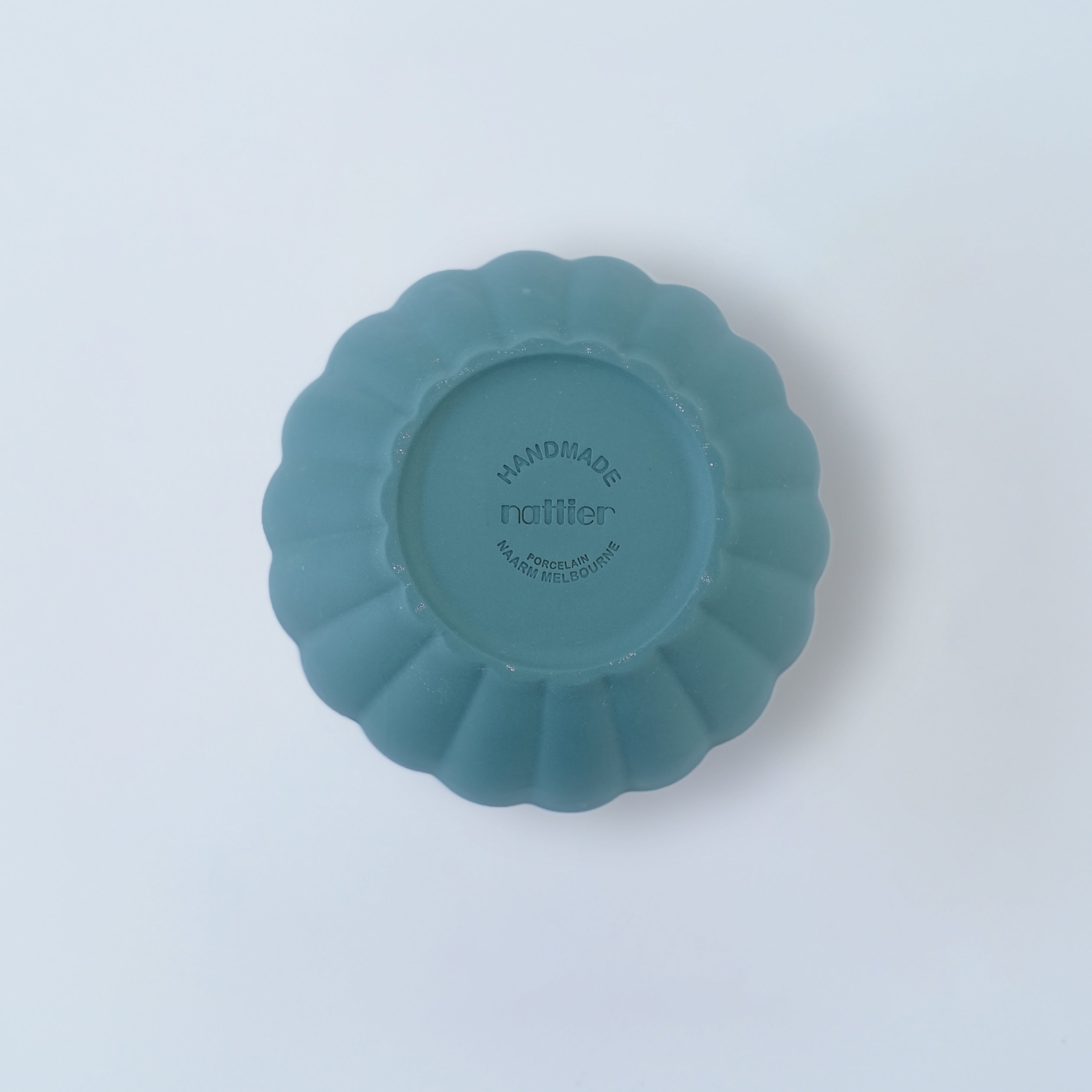 Small Fern Nesting Bowl 13cm in Dark Forest Green
