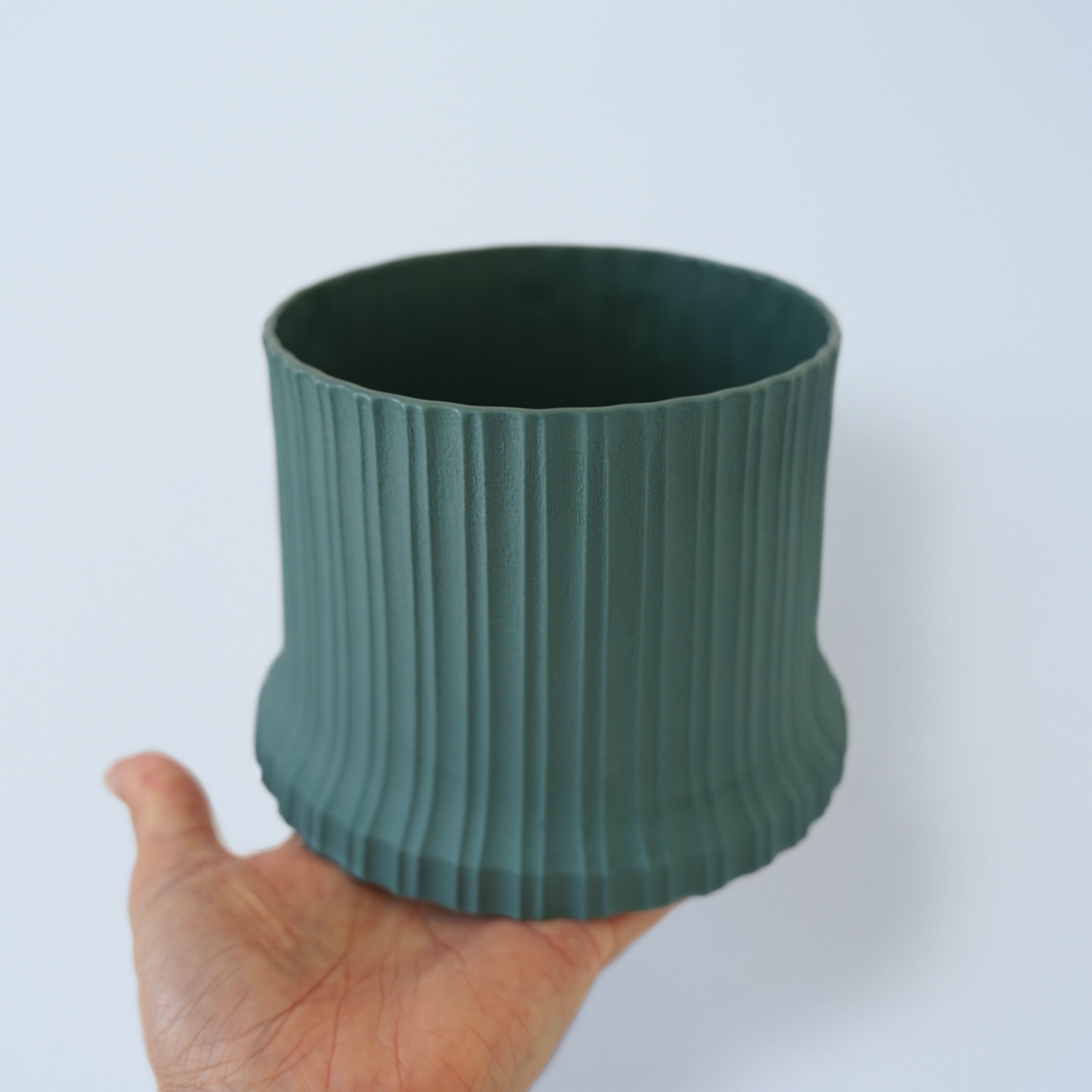 Desk Caddy in Dark Forest Green
