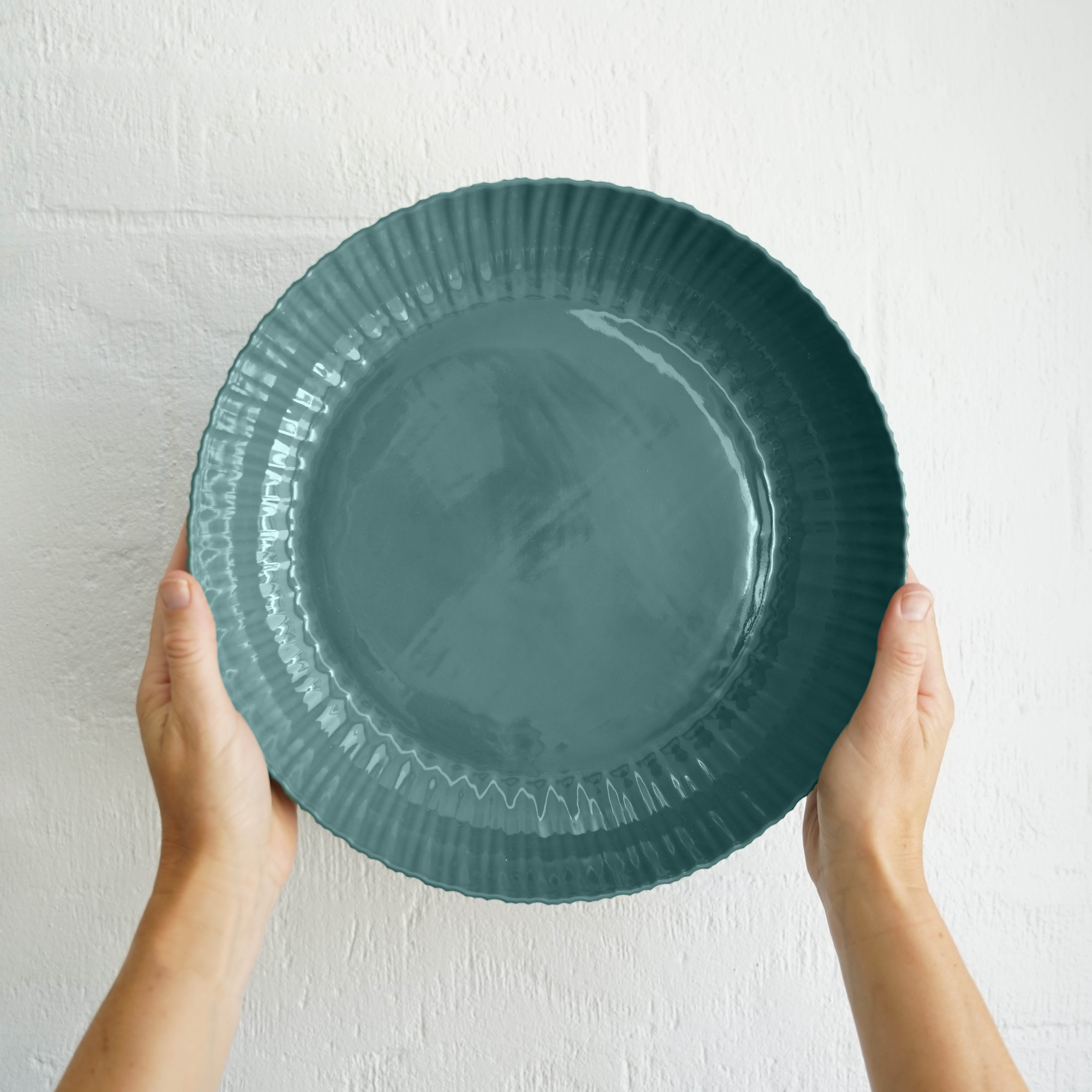 Friends with Salad Bowl in Dark Forest Green