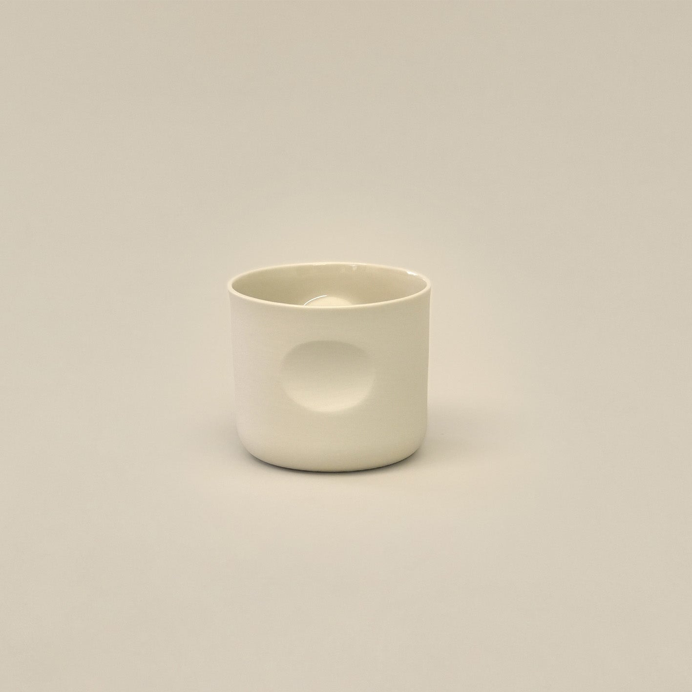 Duet Cup in Natural White