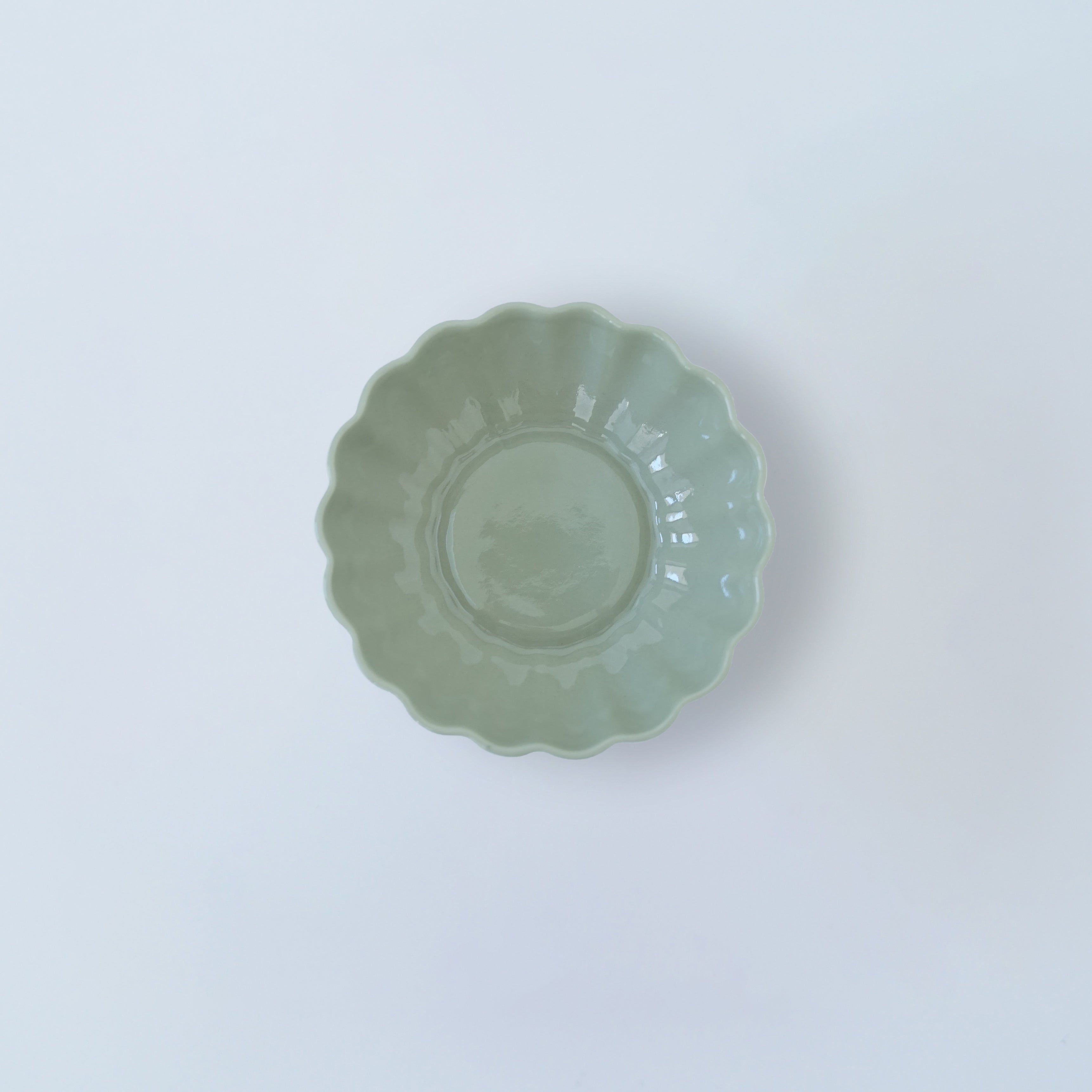 Extra Small Fern Nesting Bowl 10cm in Dark Forest Green