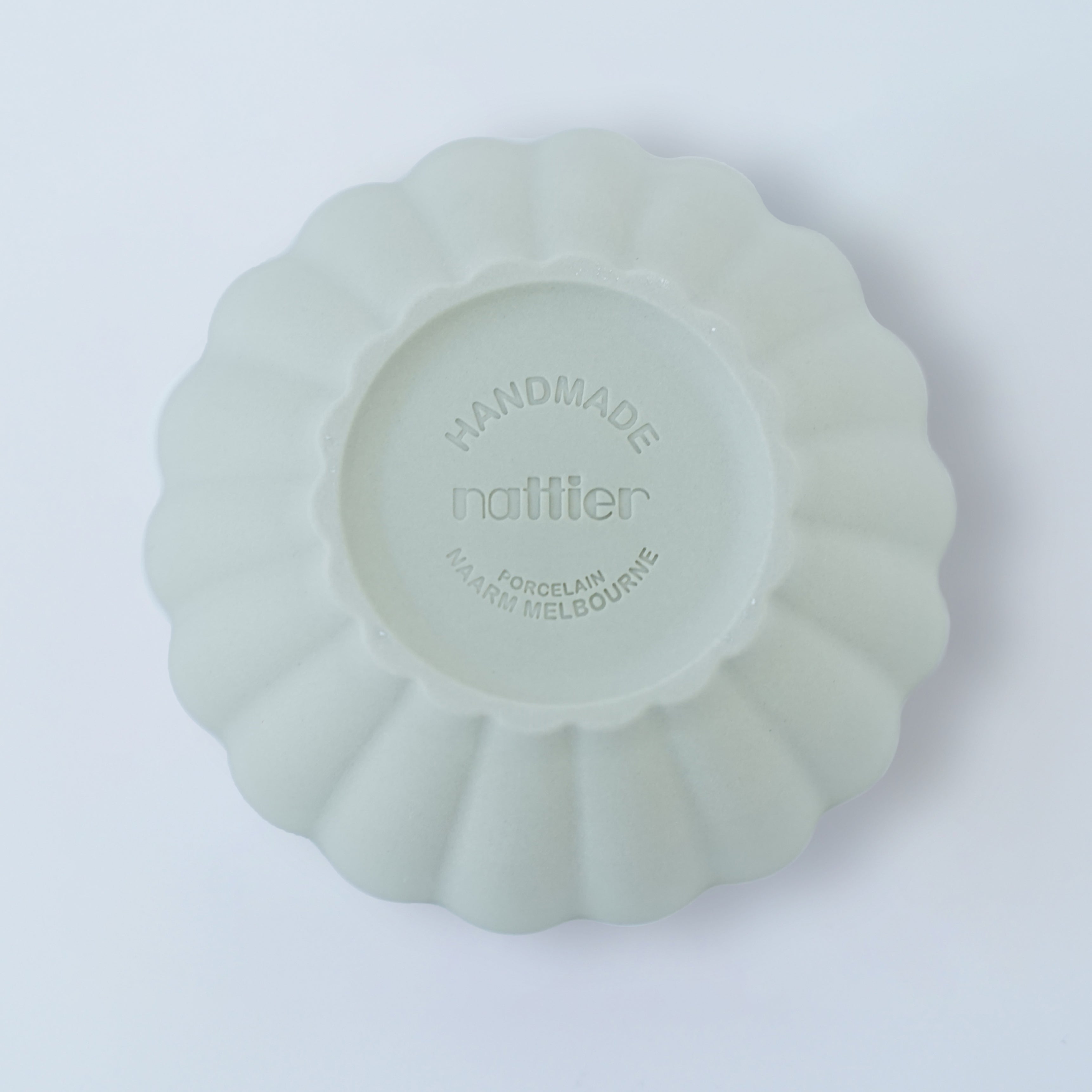 Large Fern Nesting Bowl 18cm in Eucalypt Green