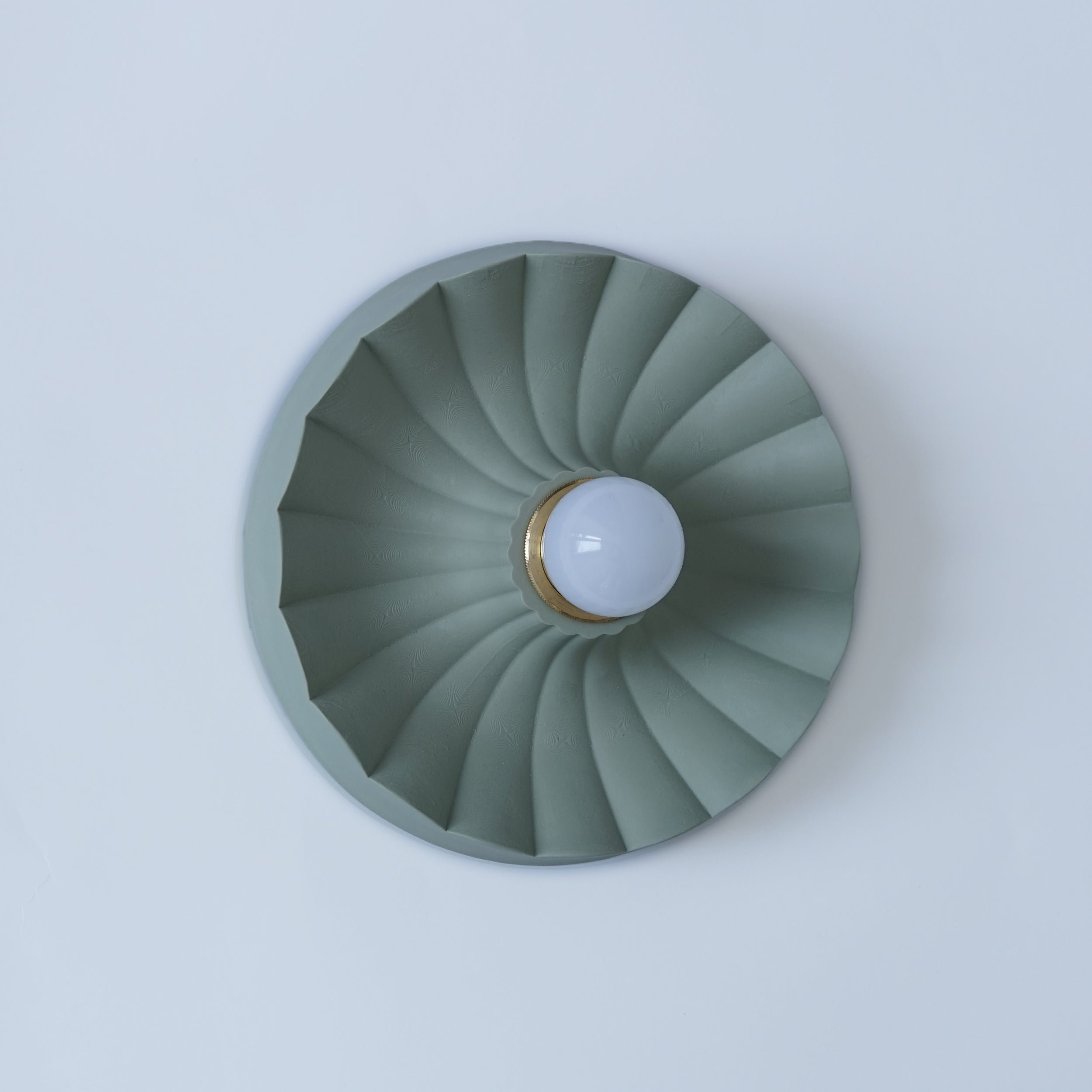 Studio Wall Sconce in Eucalypt Green