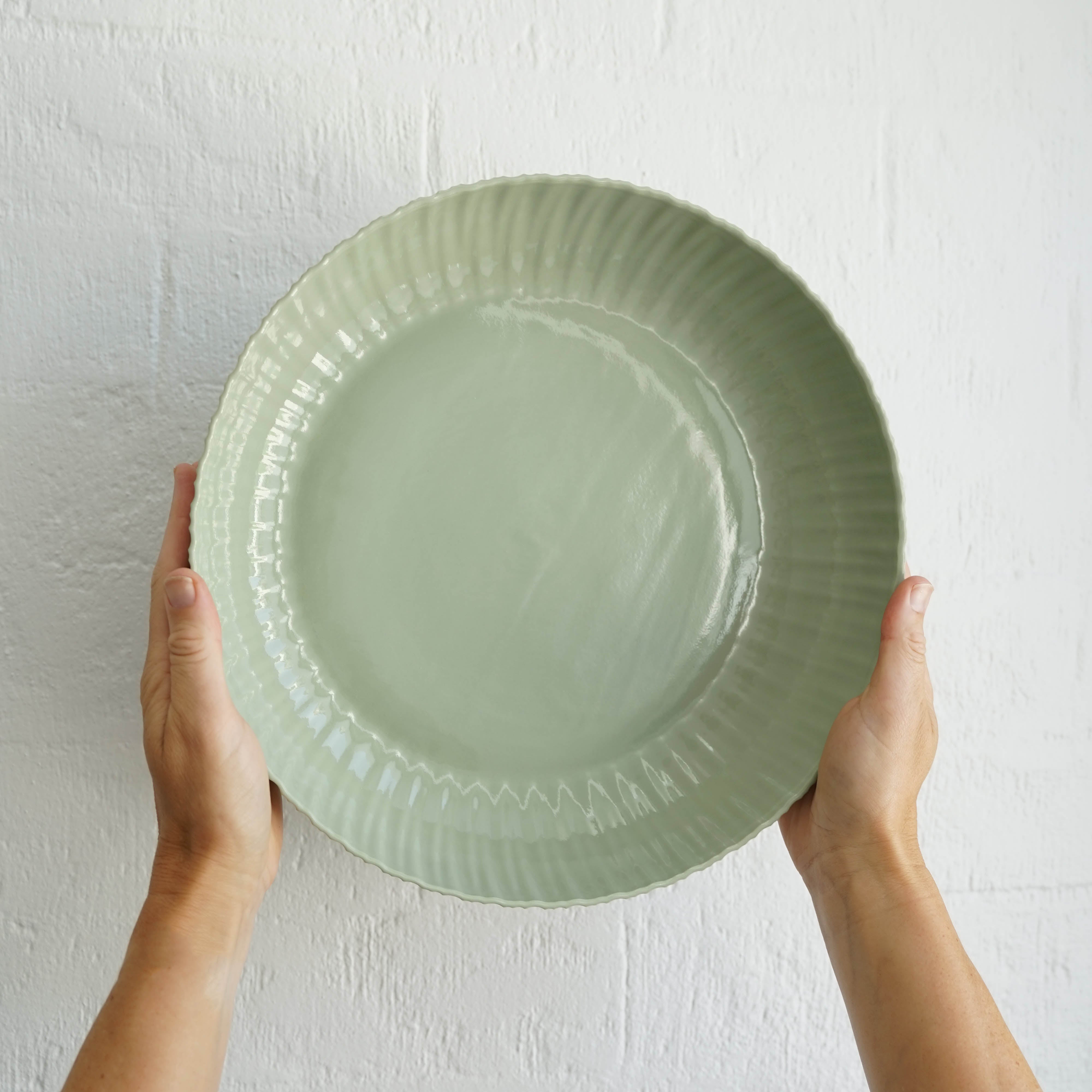 Friends with Salad Bowl in Eucalypt Green