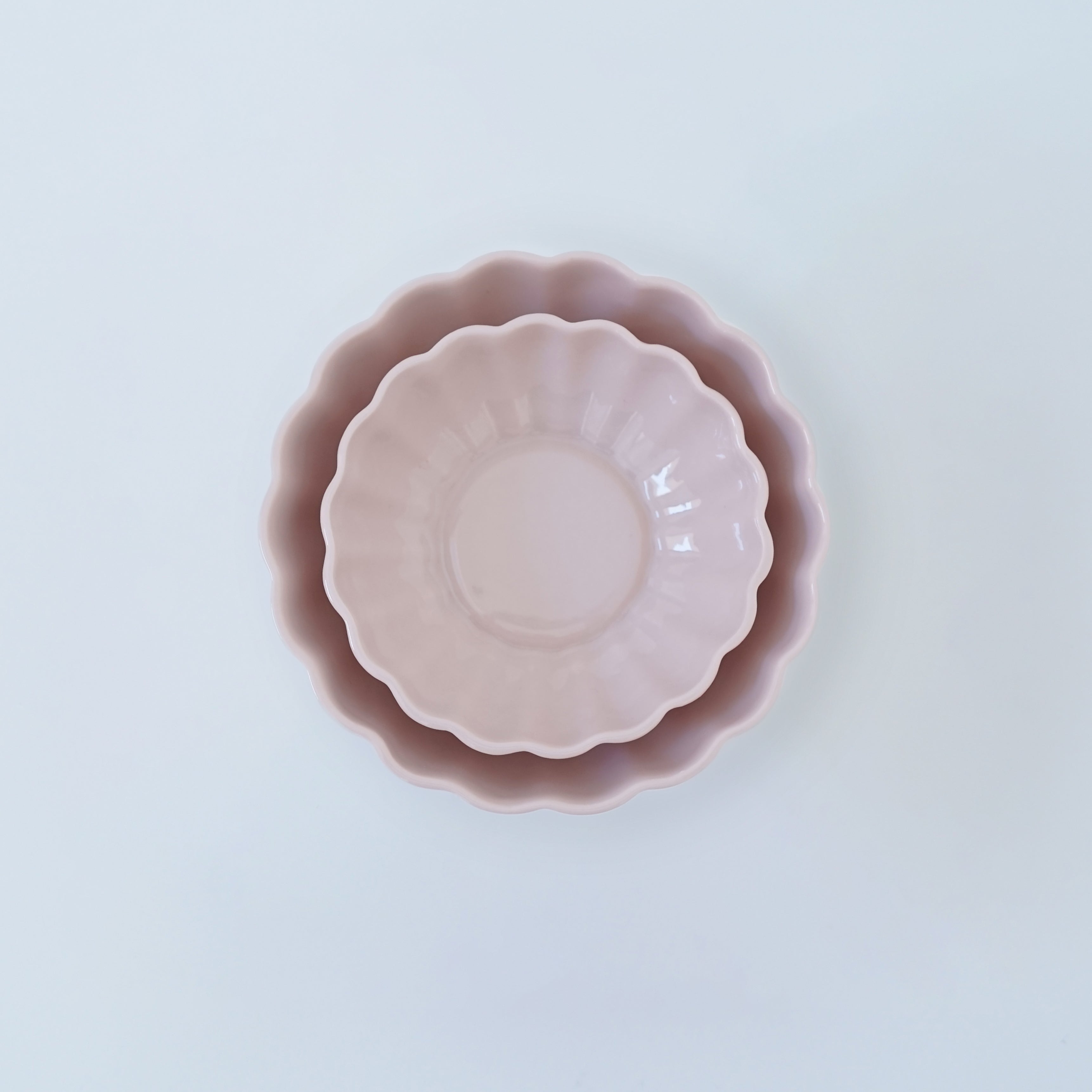Small Fern Nesting Bowl 13cm in Dark Forest Green