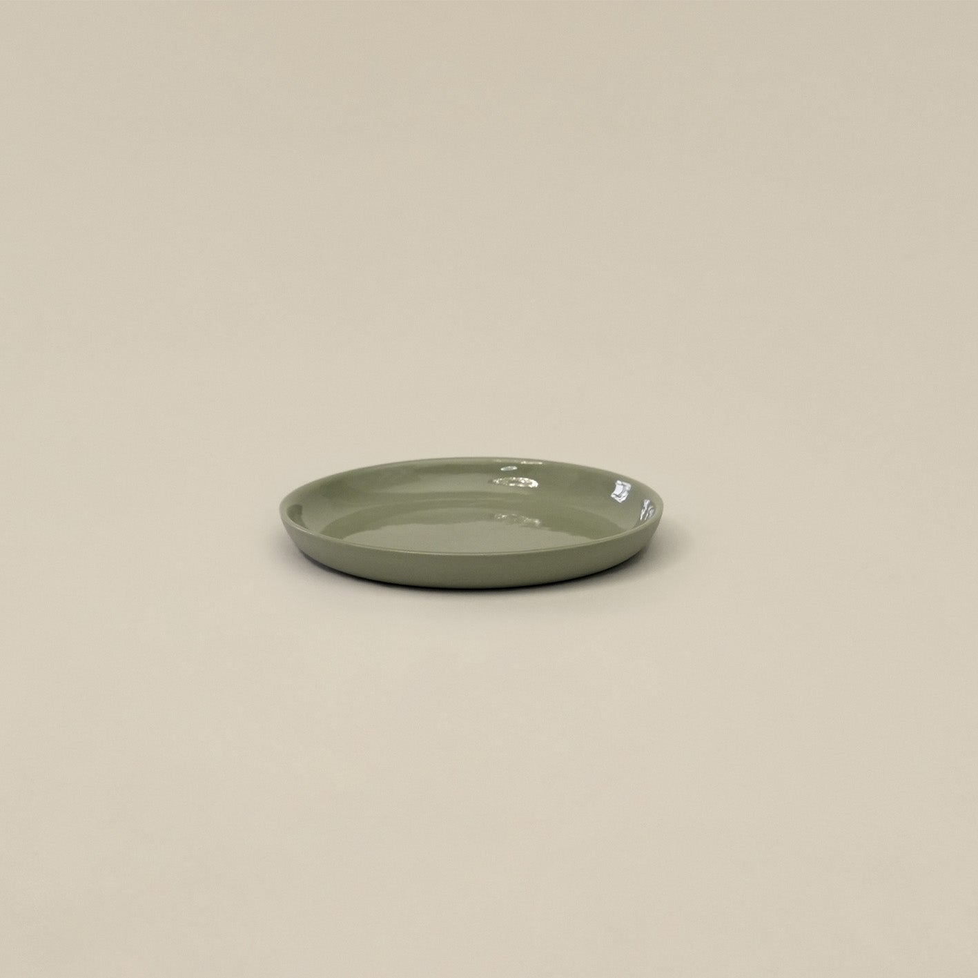 Saucer in Eucalypt Green