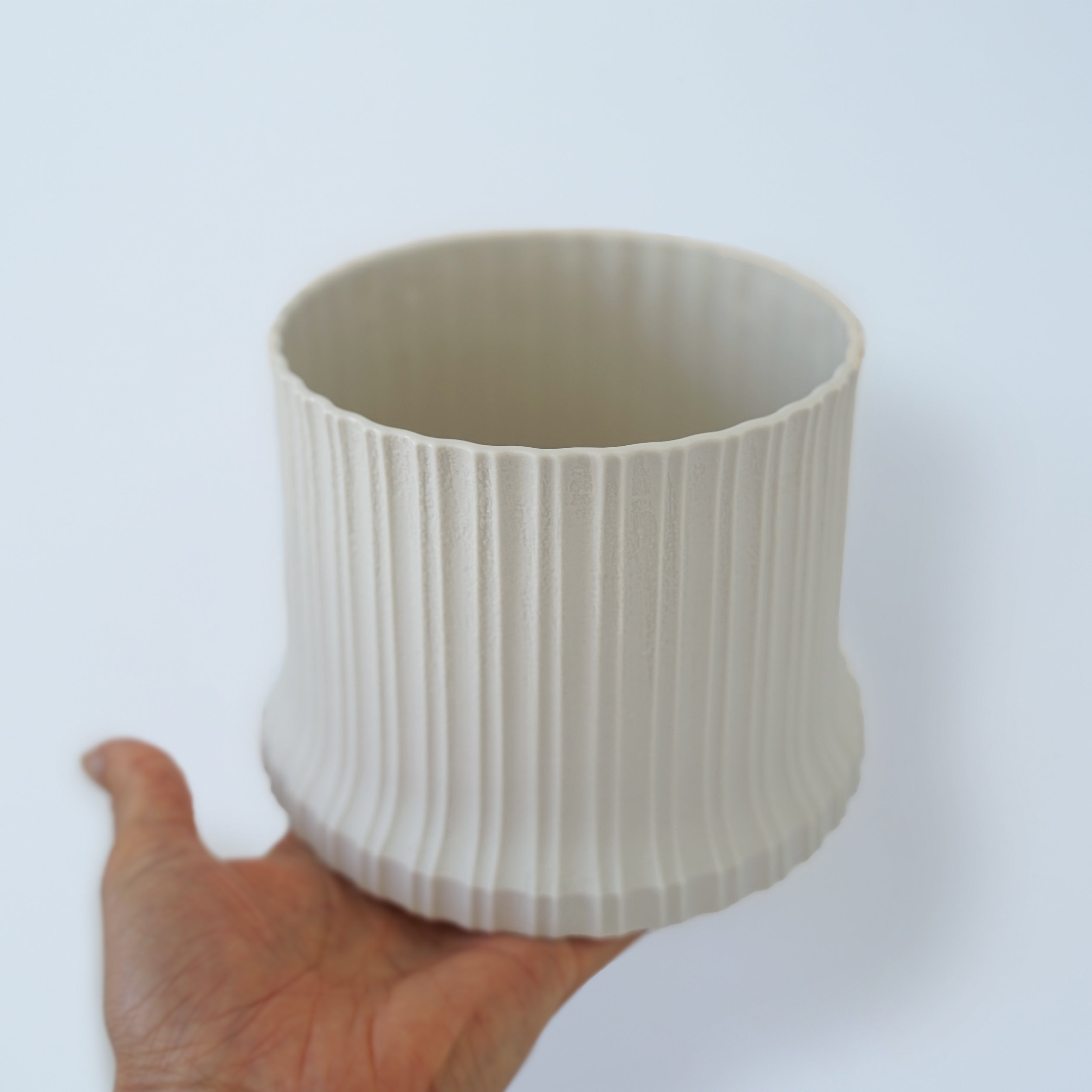 Desk Caddy in Natural White
